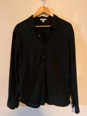 James Perse Standard Shirt - Black